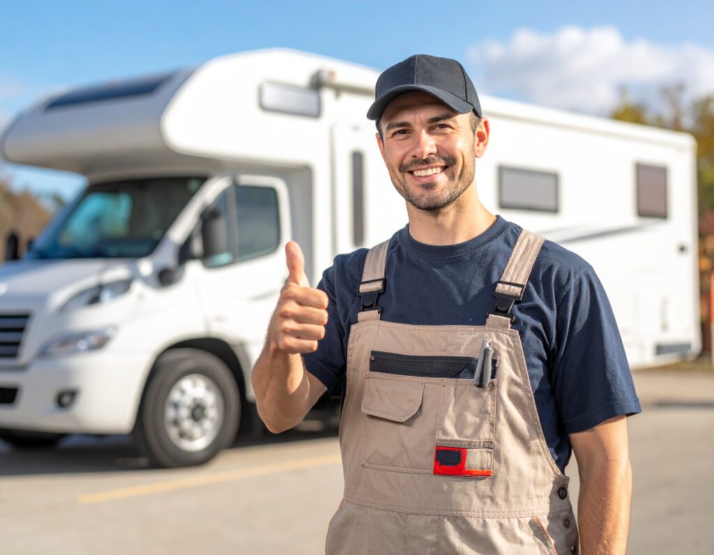 AtlantisVAN 6 Firefly Una imagen que muestre un tecnico electricista en primer plano haciendo el gesto de 438194